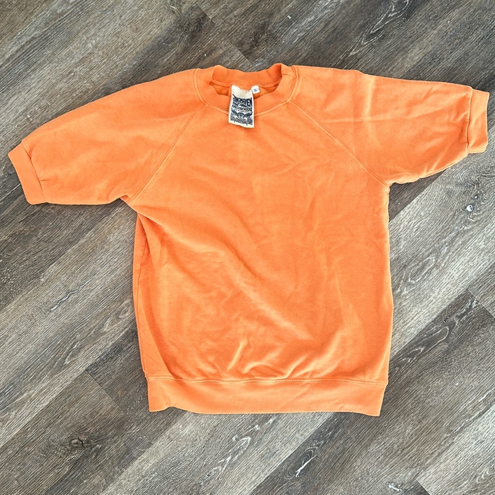 Short Sleeve Raglan Sherpa Sweatshirt
Regular price$86 size S NEW